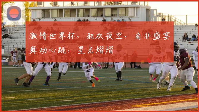 激情世界杯，狂欢夜空，南非盛宴舞动心跳，星光熠熠